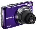 Fuji JV300 Purple Digital Camera 14MP 3xOptical Zoom 2.7\" LCD Rechargeable Li-ion Battery