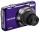 Fuji JV300 Purple Digital Camera 14MP 3xOptical Zoom 2.7\" LCD Rechargeable Li-ion Battery