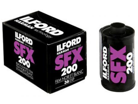 Ilford SFX 200 Black & White film,  135 / 35mm 36 exp