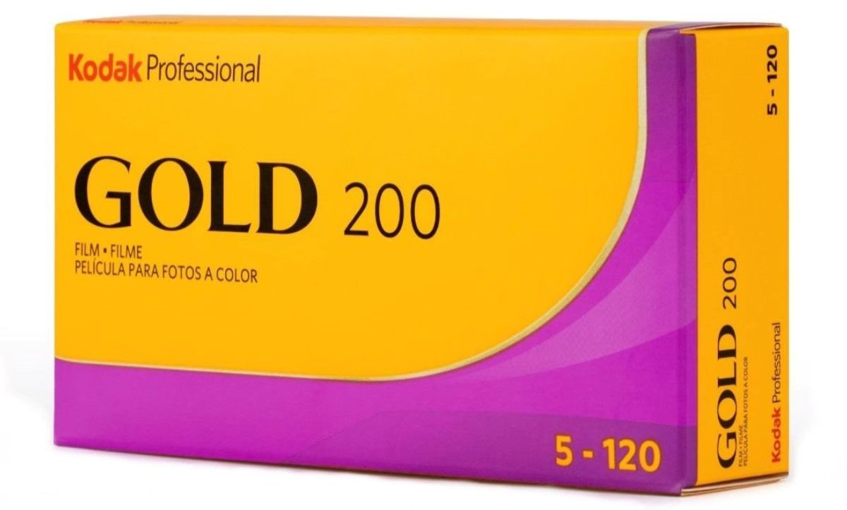 Kodak Gold 200 Medium Format Colour Negative Film (5 rolls)