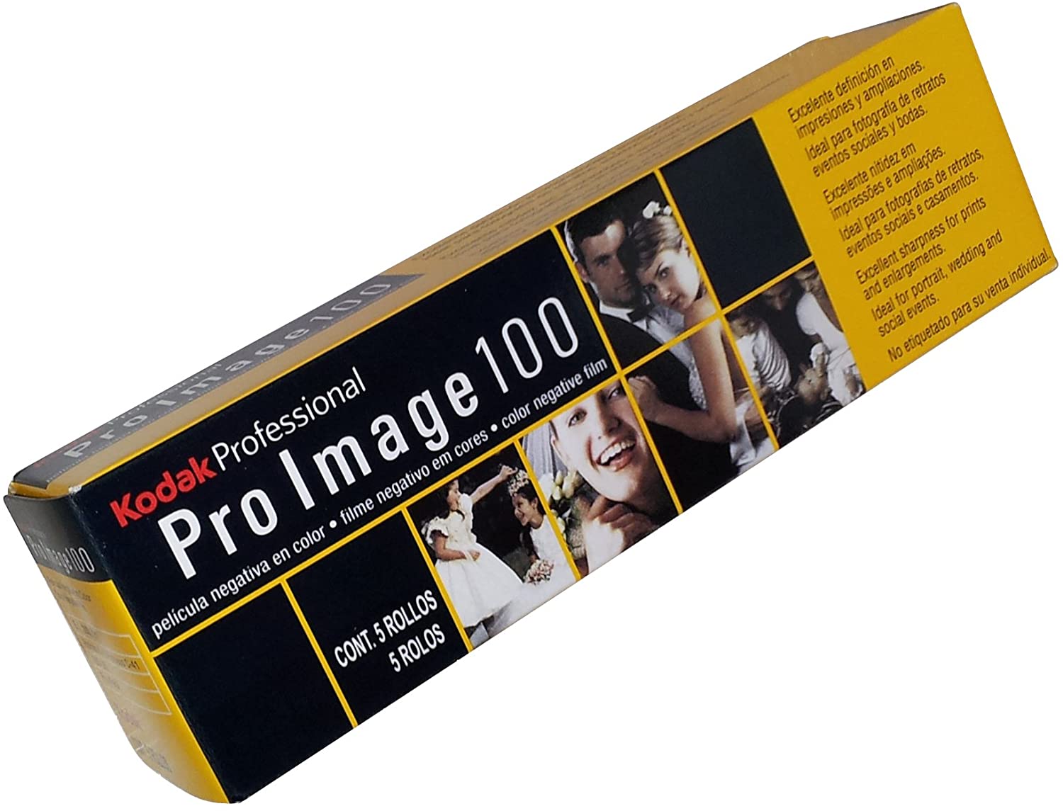 Kodak Pro Image 100 Color Negative Film ISO160  35mm 135-36 (5 R